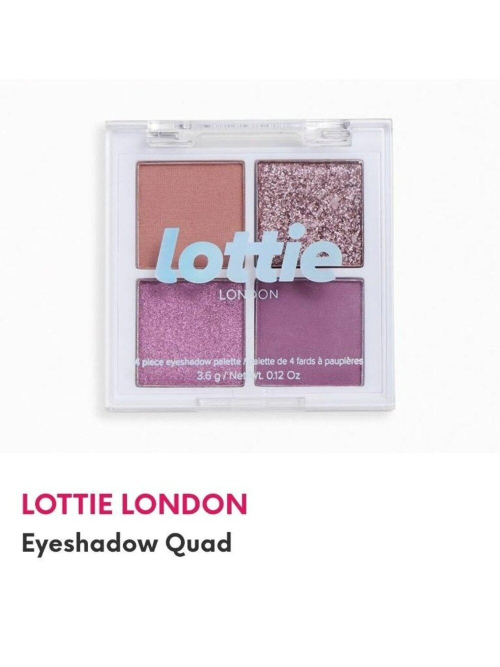 Lottie London Eyeshadow Quad - Picture 2 of 10